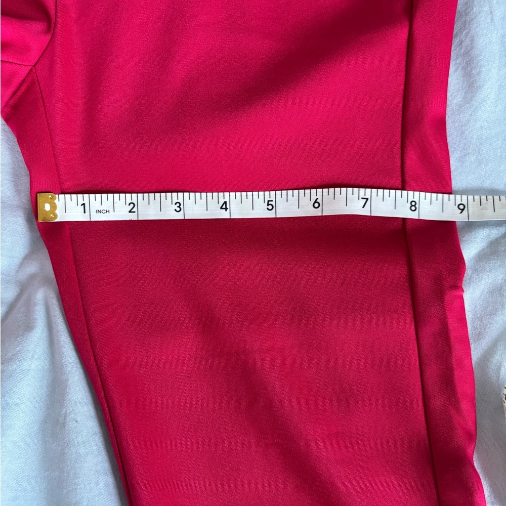 Mos Mosh Fuchsia Pants with Ankle Flare-Leg Design - Picture 11 of 13